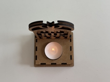 RIP Tombstone Candle Holder - Halloween Tea Light Lantern Product Image 4