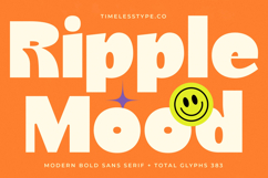 Ripple Mood - Modern Bold Sans Serif Product Image 1