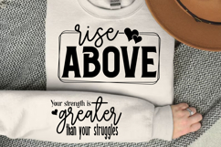 Rise Above SVG Design Product Image 2