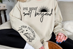 Rise above soar beyond Sleeve Svg Design Product Image 3