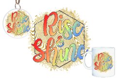 Rise And Shine Quotes Svg, Keychain Quotes Sublimation Product Image 1