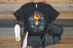 Funny Rooster Sublimation | Rise and Shine Shirt Print Product Image 2