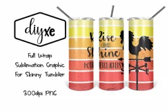 Rise & Shine | 20oz Tumbler | Sublimation Tumbler Product Image 1