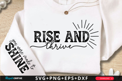 Rise and Thrive SVG Design Product Image 1