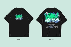 Rise in Faith Spiritual Quotes, Christian Graffiti T shirt Product Image 1