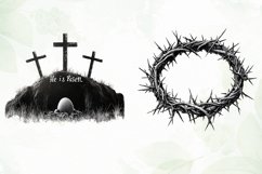 Risen Easter Clipart Sublimation Product Image 2