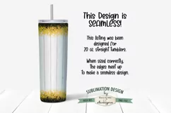 Cute Chicken with Sunflowers 20oz Seamless Tumbler Wrap Product Image 3