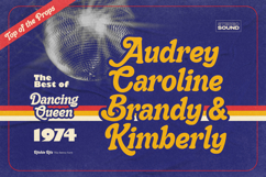 Ritchie Ritz - 70s Retro Font Product Image 2