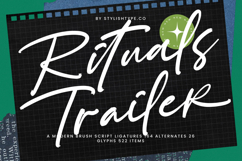Rituals Trailer - Modern Brush Script Product Image 1