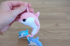 Dolphin Keychain Crochet Pattern Product Image 2
