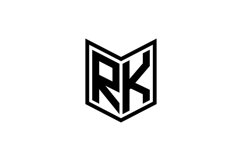 RK logo design Product Image 1