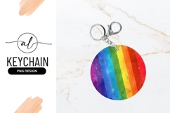 Colorful Rainbow Stripes in a Circle with Grunge Texture Product Image 1
