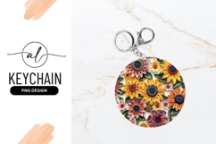Colorful Paper Flowers in a Circle Composition with Detailed Product Image 1