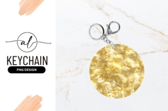 Yellow Fur Texture Circle on Gray Background beige Product Image 1