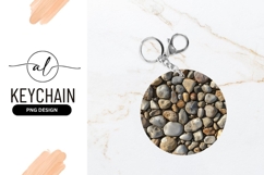 Circular Arrangement of Various Sized Pebbles and Stones Product Image 1