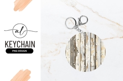 Weathered Wood Grain Texture with Peeling White Paint Product Image 1