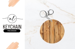 Circular Wooden Texture with Knots and Grain in Brown Product Image 1