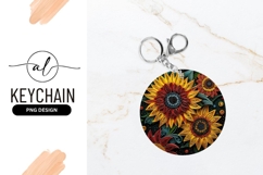 Colorful Quilled Sunflowers on Dark Background Product Image 1