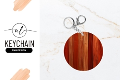 Round Wooden Texture Illustration with Vertical Grain Product Image 1