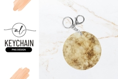Round Keychain Png Template Mockup Presentation Product Image 1