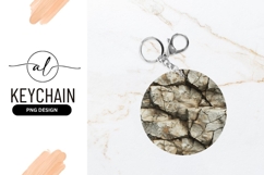 Circular Stone Texture with Cracks and Varying Shades Product Image 1