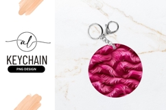 Abstract Pink Feather Texture in a Circle Shape feathers Product Image 1