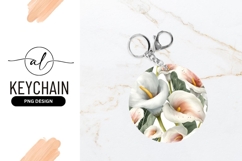 Elegant Calla Lily Watercolor Floral Pattern Product Image 1