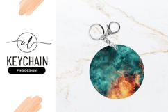 Fire And Ice Circular Abstract Design Product Image 1
