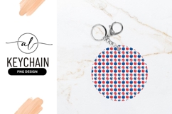 Red And Blue Polka Dot Pattern Design Product Image 1
