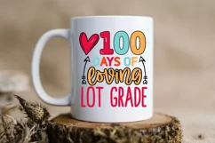 100 days of loving lot grade Svg, 100 Days Svg Design Product Image 3