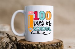 100 days of school Svg, 100 Days Svg Design Product Image 3