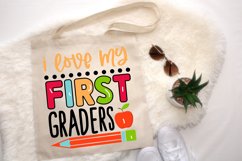 I love my first graders Svg, 100 Days Svg Design Product Image 3