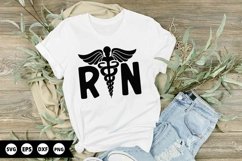 Rn - Nurse SVG Design Product Image 1