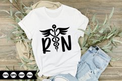 Rn - Nurse SVG Design Product Image 1