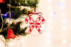 Bundle 12 Snowflake Christmas Ornament Laser Cut Files SVG Product Image 6