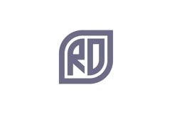 RO logo design Product Image 1