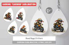 Earring Road Rage Critters Product Image 1
