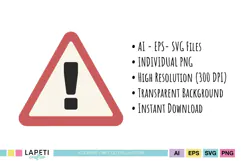 Roadwork graphics with simple construction and traffic illustrations