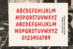 Roadster Customs - Display Font Product Image 11