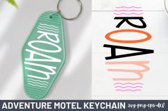 Adventure Motel Keychain, Roam Product Image 1
