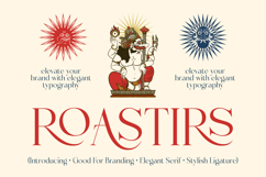 Roastirs - Elegant Editorial Serif Product Image 1