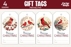 robin gift tags