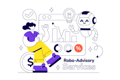 10 Robo Advisory Services Illustration Product Image 4