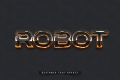 Editable Text Effect for Illustrator. Vector Graphic styles Product Image 1
