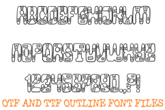 Robotz Alphabet Font Lettering ABC Sci-Fi Tech OTF TTF Type Product Image 2