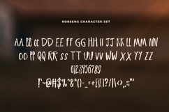 Robseng - The Handwriting Brush Font Product Image 5