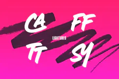 Rocatsy Marker Font Brush Typeface Product Image 5