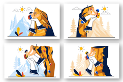 10 Rock Climbing Illustration Product Image 3
