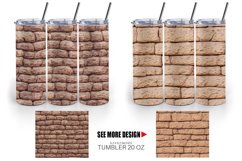 Rock Wall Vintage Tumbler Sublimation Wrap Product Image 6