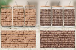 Glass Can Wraps Rock Wall Vintage Product Image 6